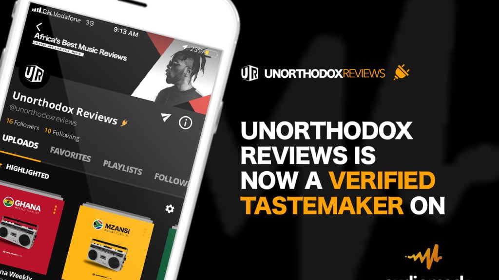 Ghanaian Music Publication, Unorthodox Reviews Is Now A Tastemaker on Audiomack