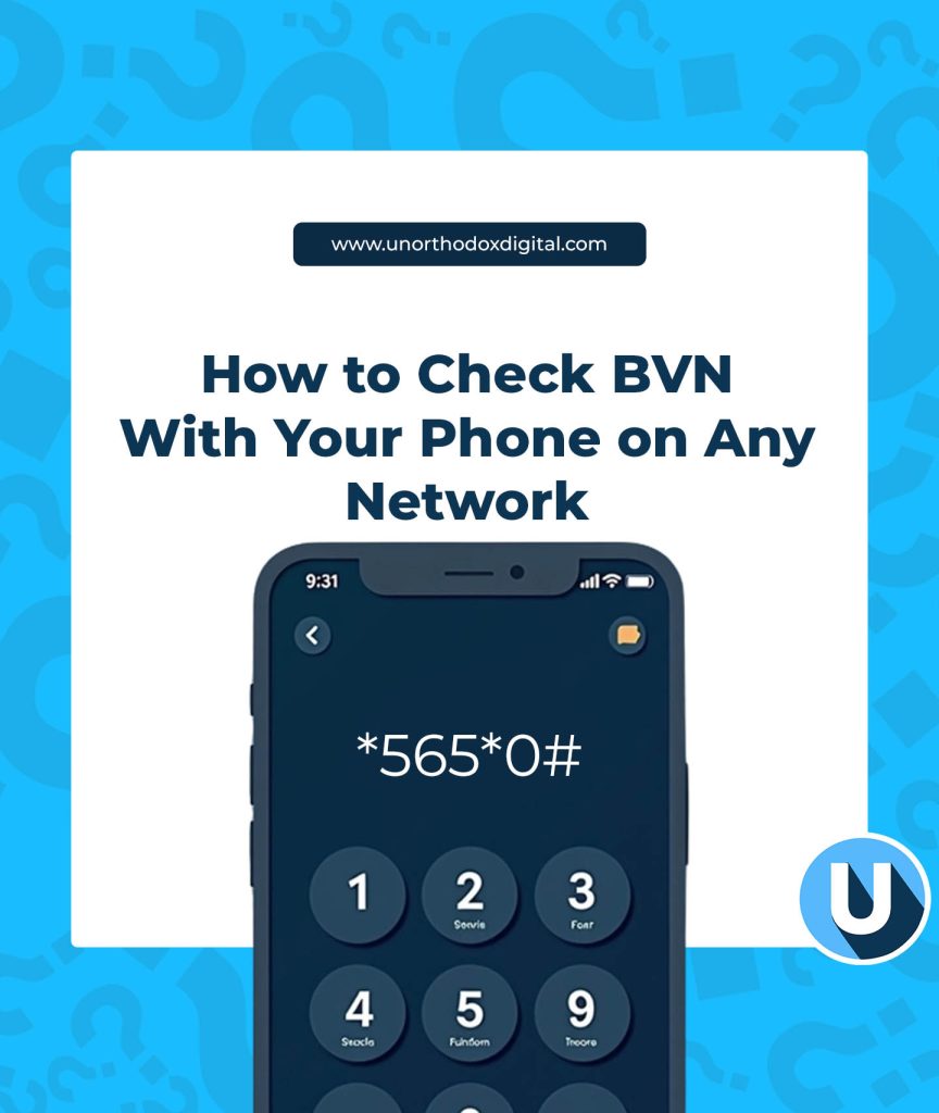 How to Check BVN With Phone on Any Network