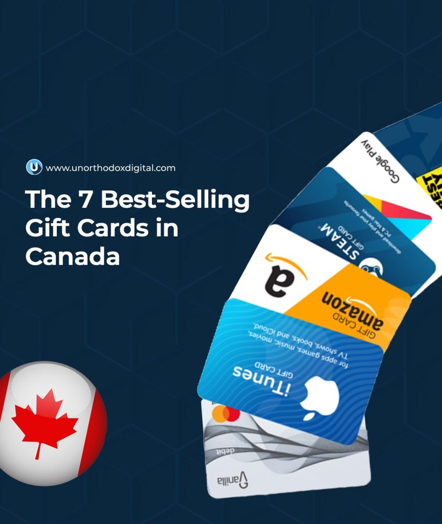 Best-Selling Gift Cards in Canada