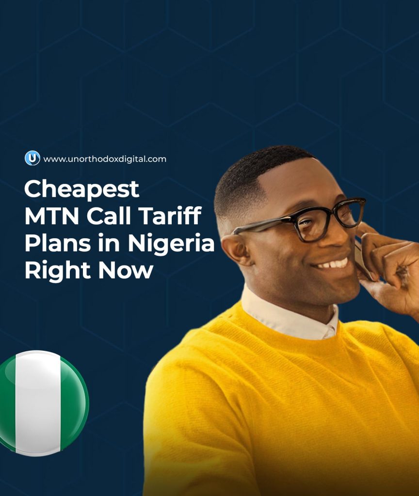 Cheapest MTN Call Tariff Plans in Nigeria Right Now