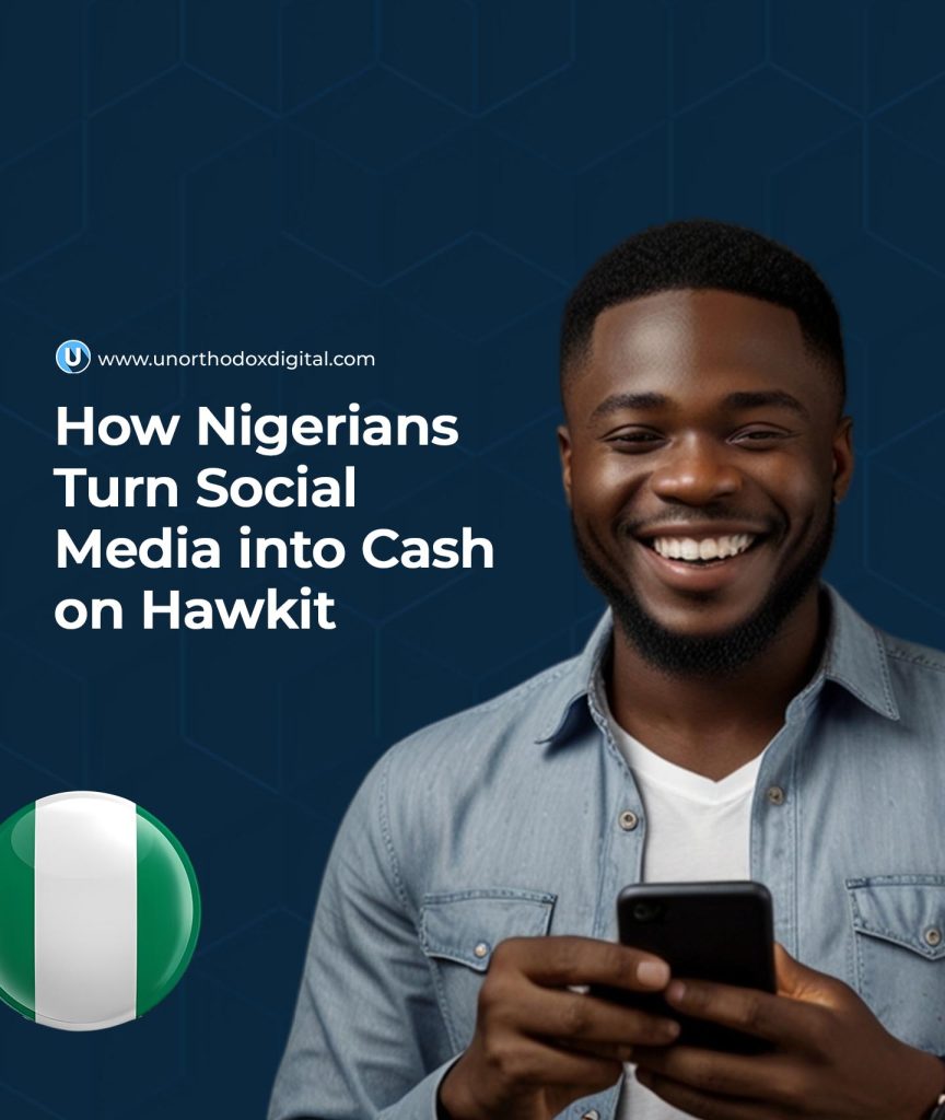 How Nigerians Turn Social Media into Cash on Hawkit