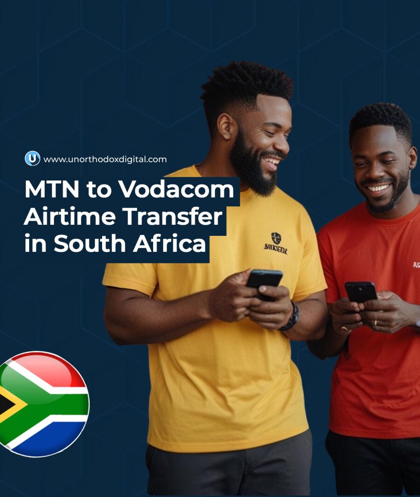 MTN to Vodacom Airtime Transfer in South Africa