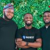 Raenest founders: L-R- Richard Oyome (COO), Sodruldeen Mustapha (CTO) and Victor Alade (CEO)