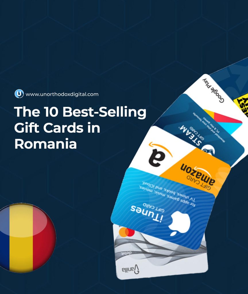 The 10 Best-Selling Gift Cards in Romania