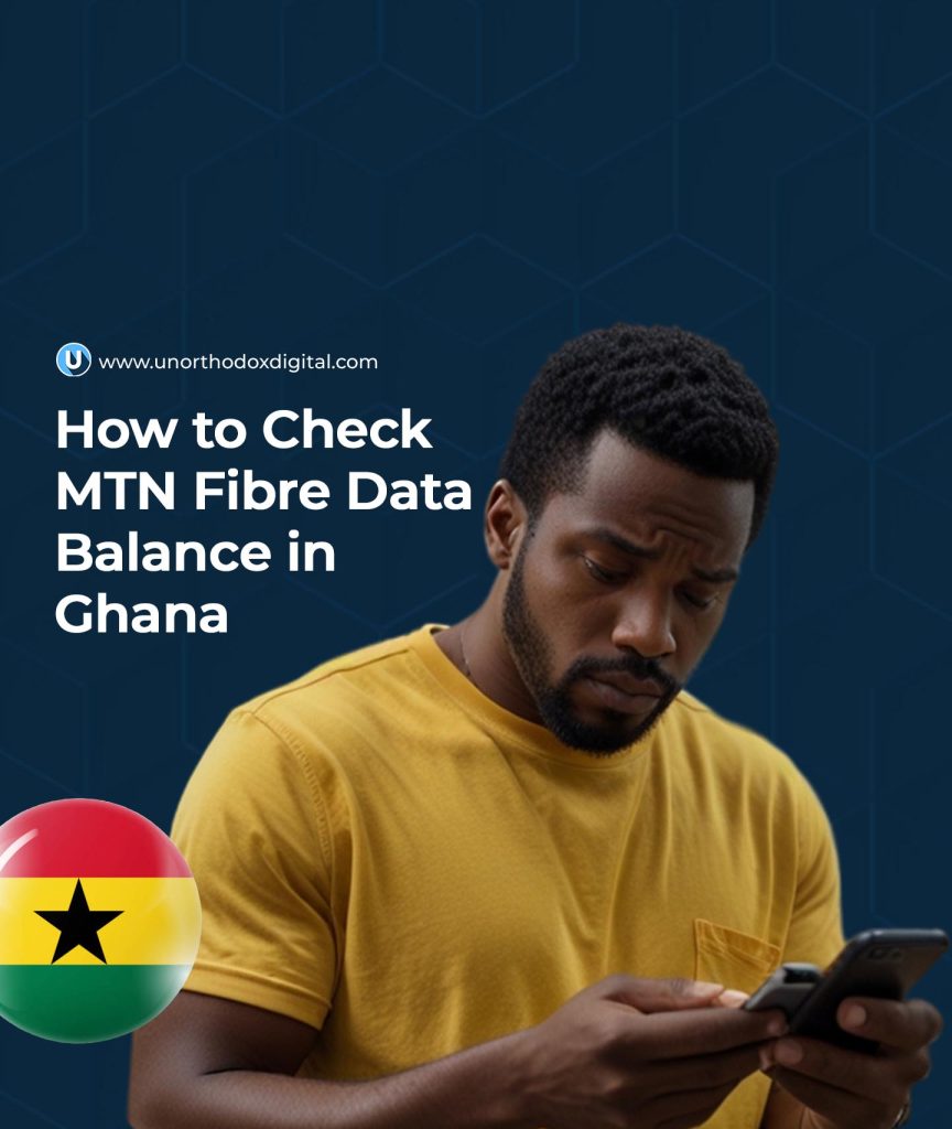 How to Check MTN Fibre Data Balance in Ghana